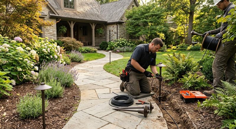 Landscape Lighting Repair in Pasadena, CA