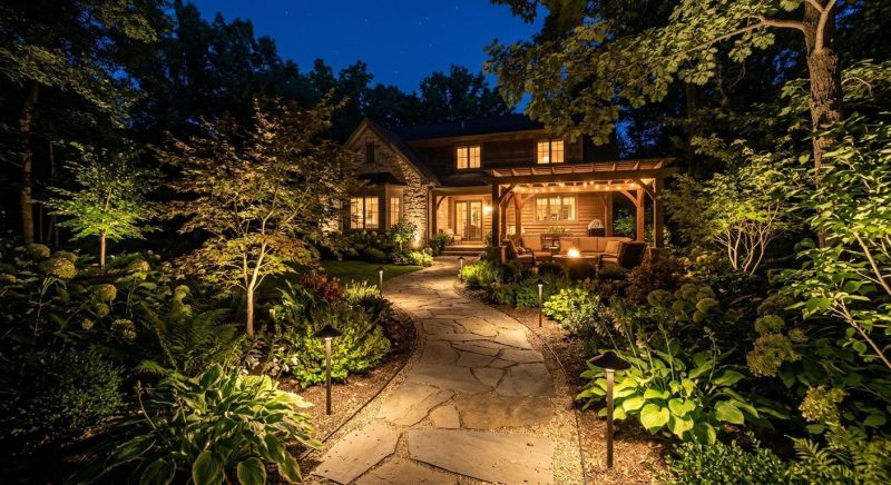 Garden Lighting Installation in Prescott Valley, AZ