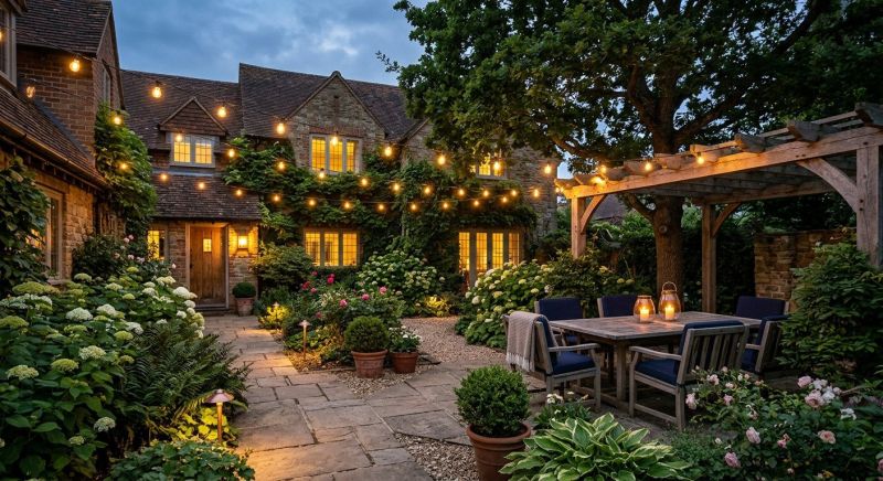 Garden Lighting Installation in Kansas City, KS
