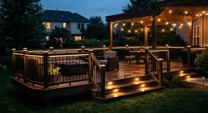 Pond Lighting Installation in Heber City, UT
