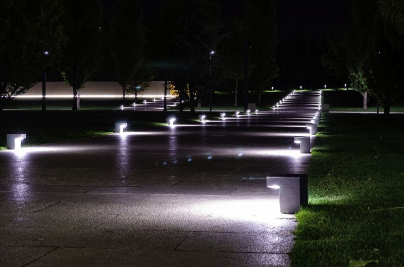 Sidewalk Lighting Installation in Overland Park, KS