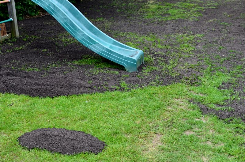 Prevent water pooling and soil compaction